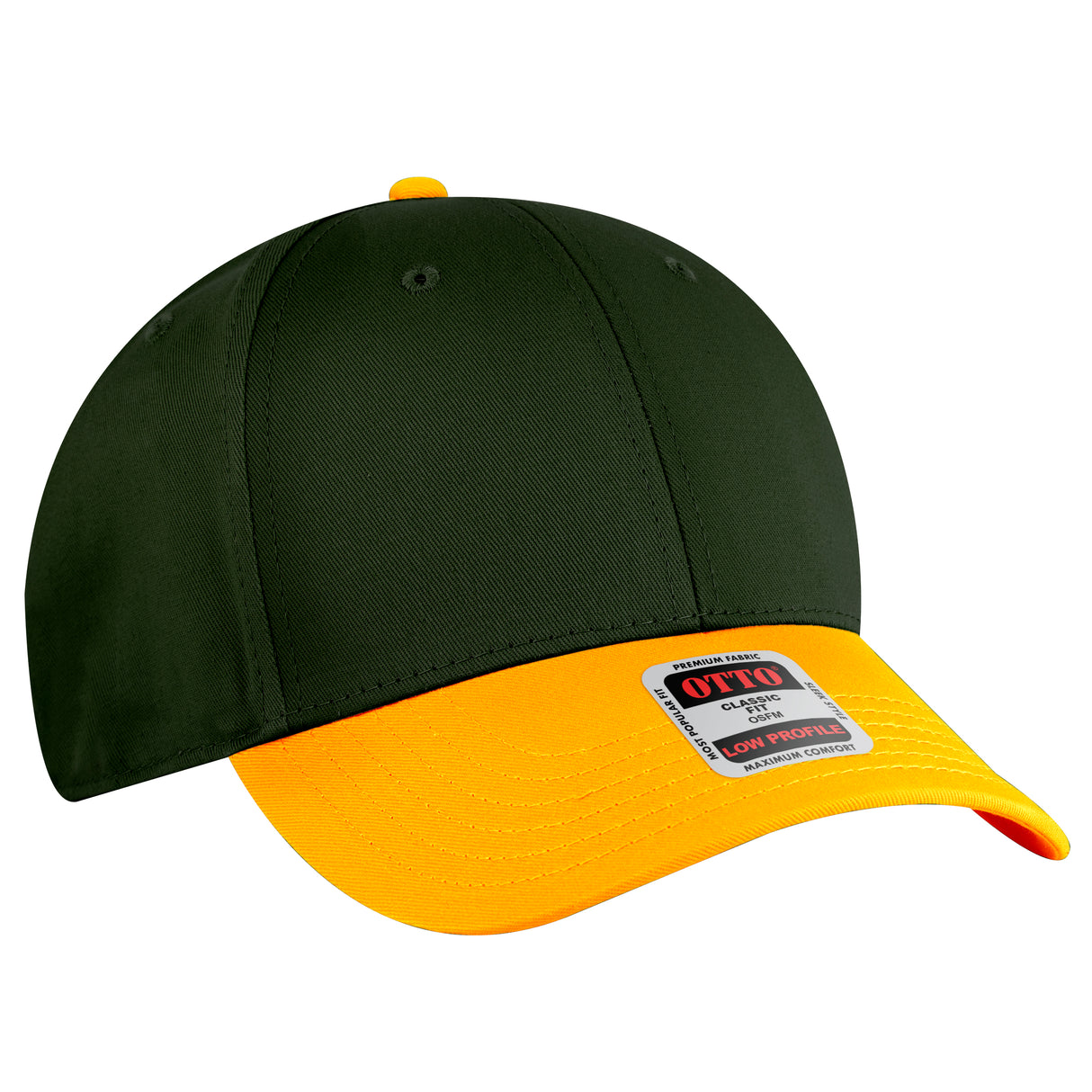 OTTO CAP® 6 Panel Low Profile Baseball Cap OTTO 19-536