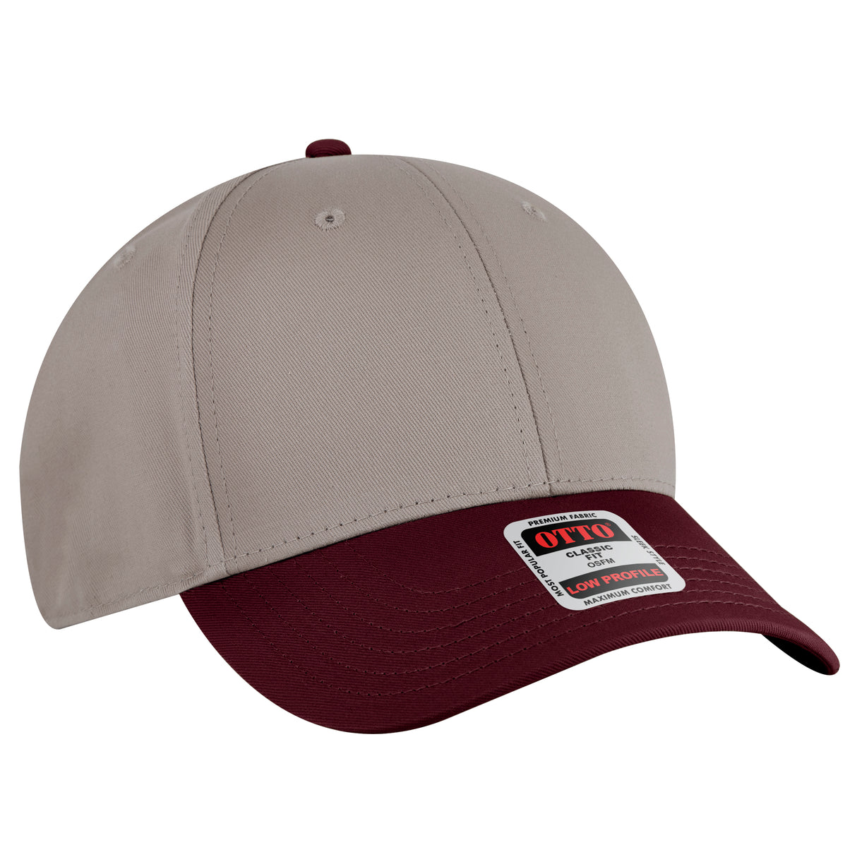OTTO CAP® 6 Panel Low Profile Baseball Cap OTTO 19-536