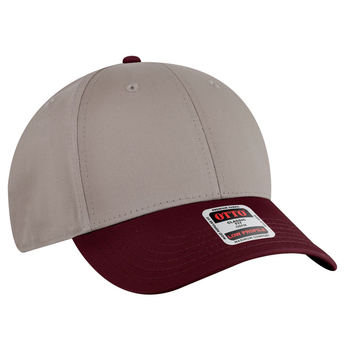 OTTO CAP® 6 Panel Low Profile Baseball Cap OTTO 19-536