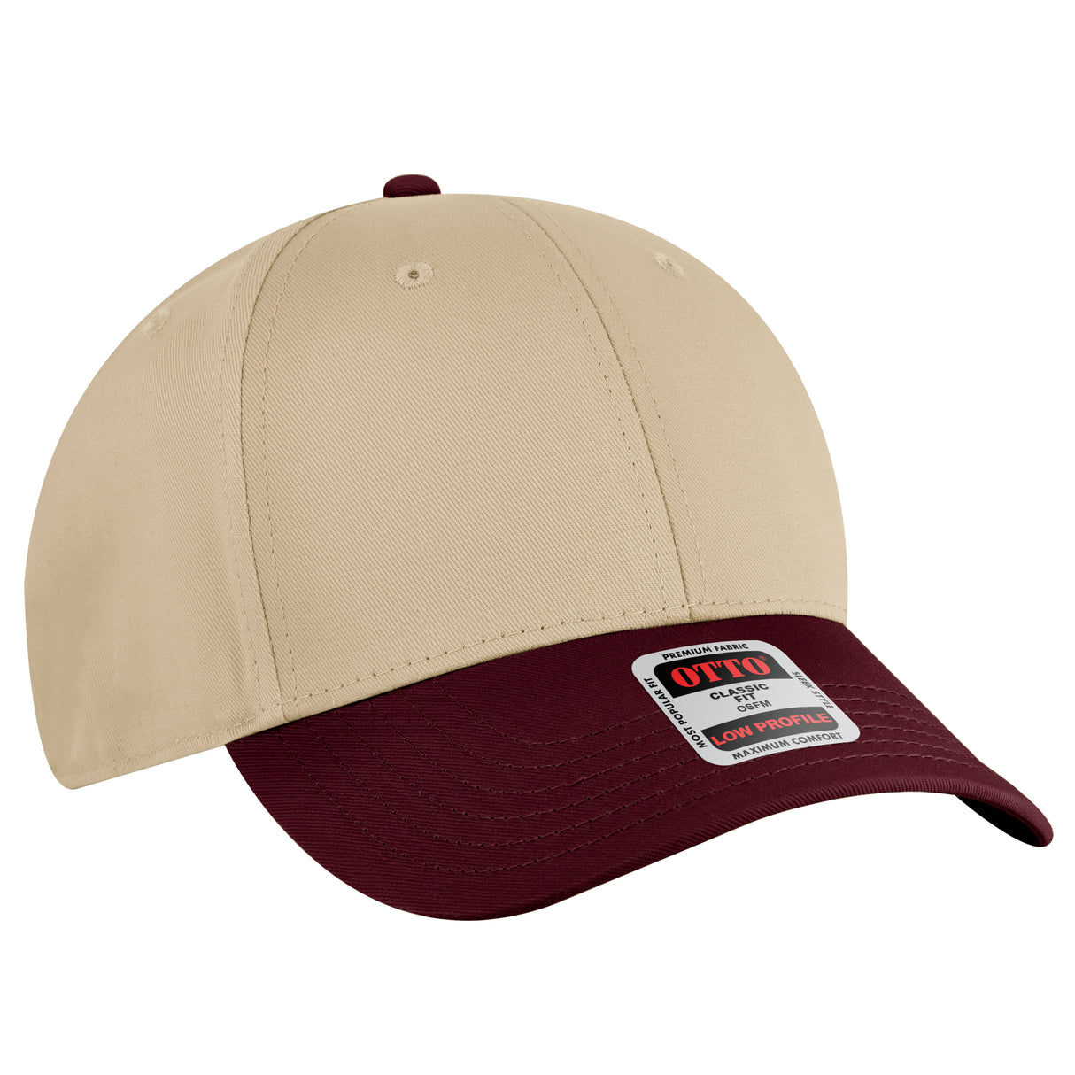 OTTO CAP® 6 Panel Low Profile Baseball Cap OTTO 19-536