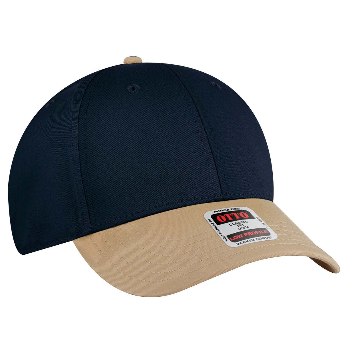 OTTO CAP® 6 Panel Low Profile Baseball Cap OTTO 19-536
