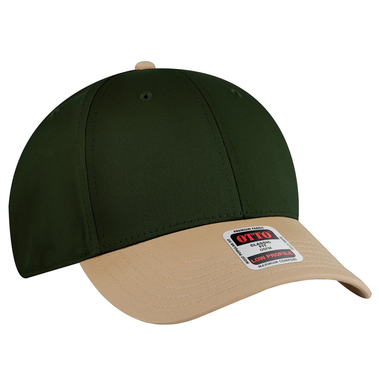 OTTO CAP® 6 Panel Low Profile Baseball Cap OTTO 19-536