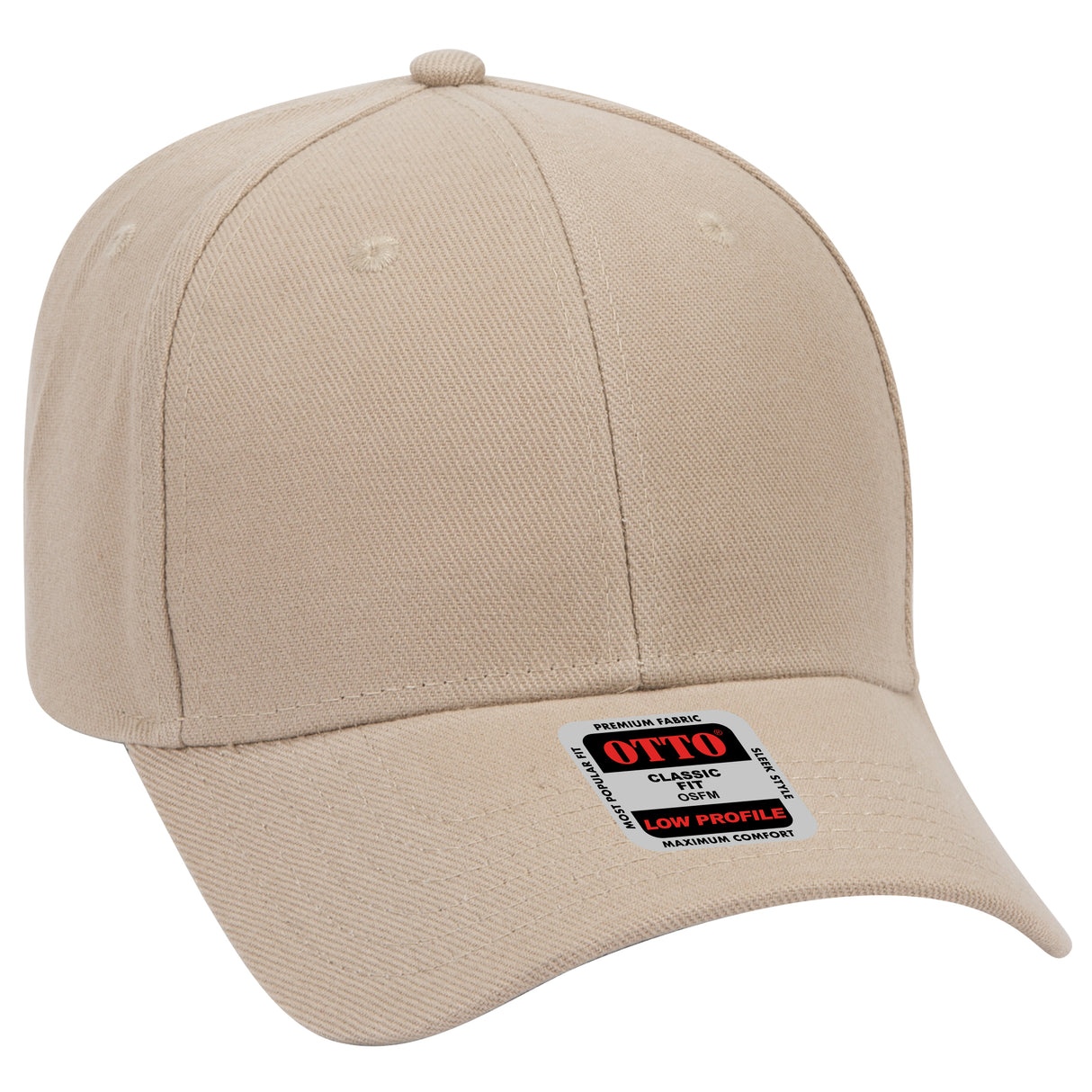 OTTO CAP® 6 Panel Low Profile Baseball Cap OTTO 19-609