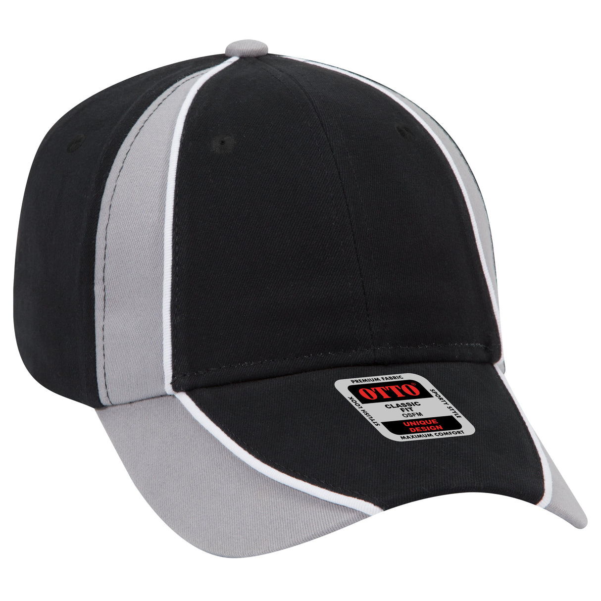 OTTO CAP® 6 Panel Low Profile Baseball Cap OTTO 19-701