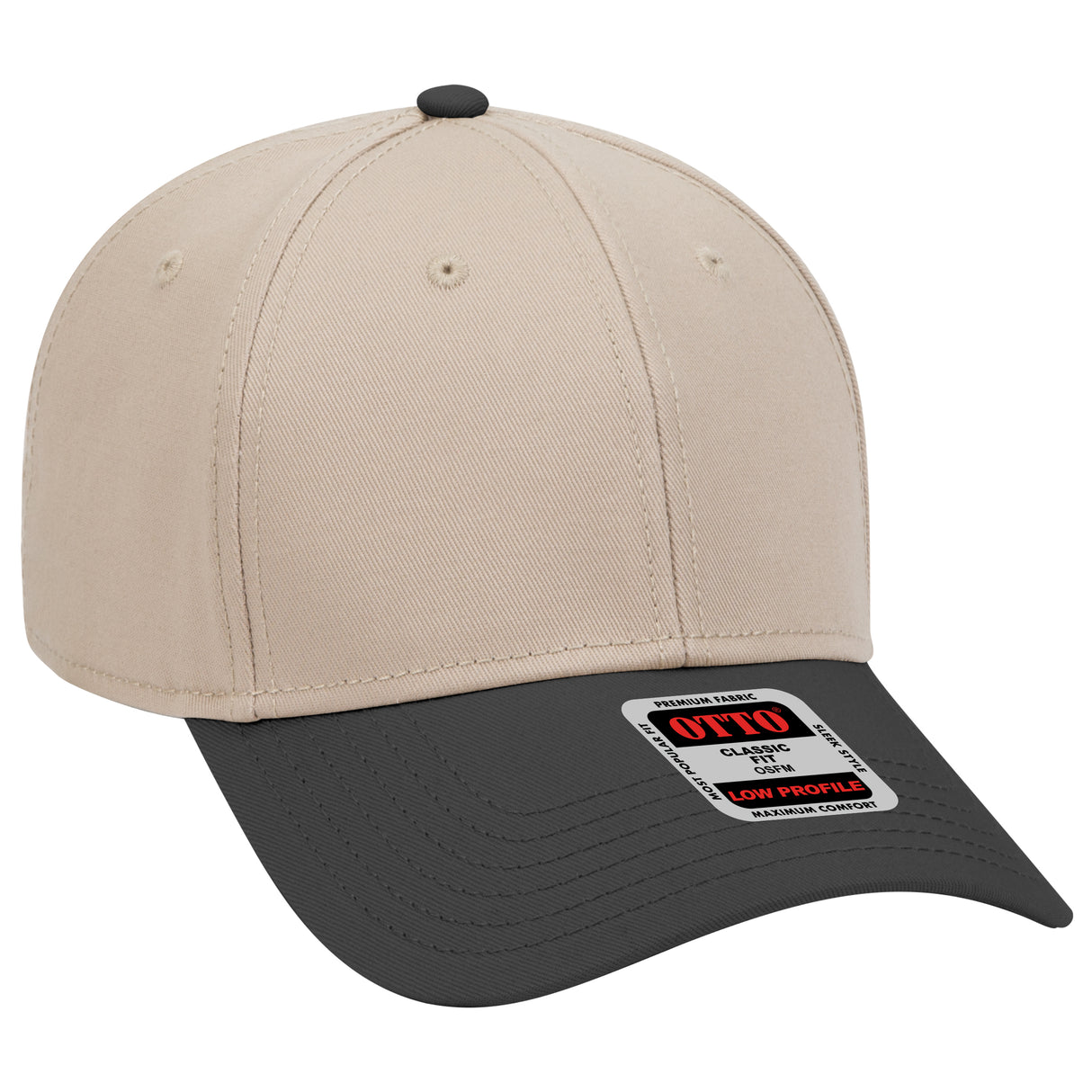 OTTO CAP® 6 Panel Low Profile Baseball Cap OTTO 19-768