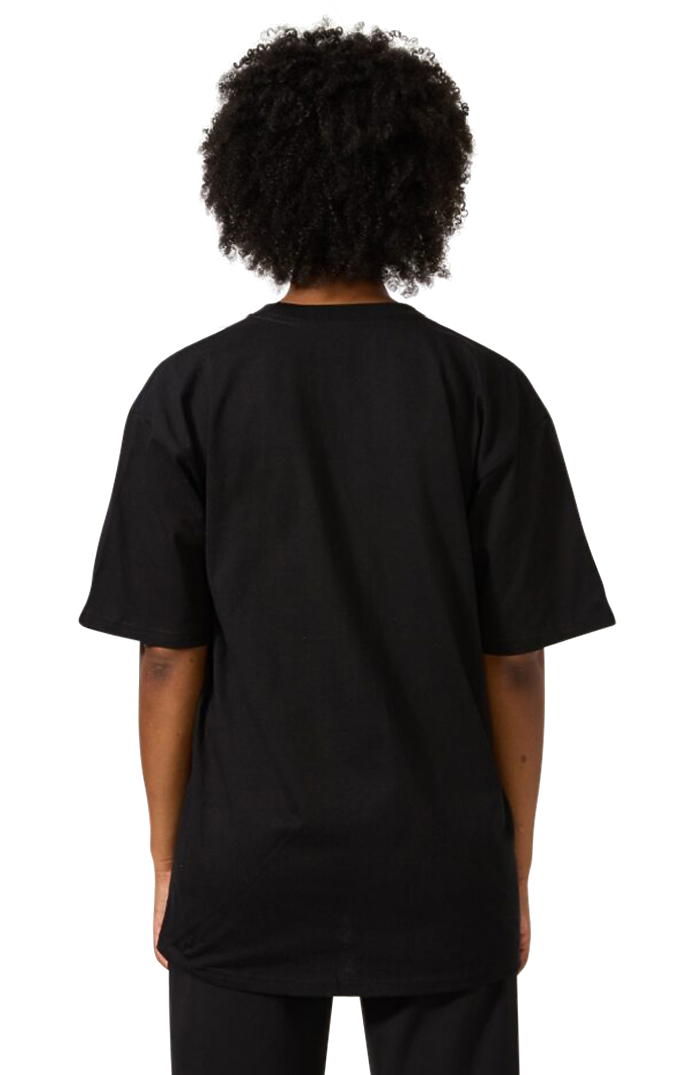 Royal Apparel 19051T Unisex Tubular Short Sleeve Heavy Tee - Black