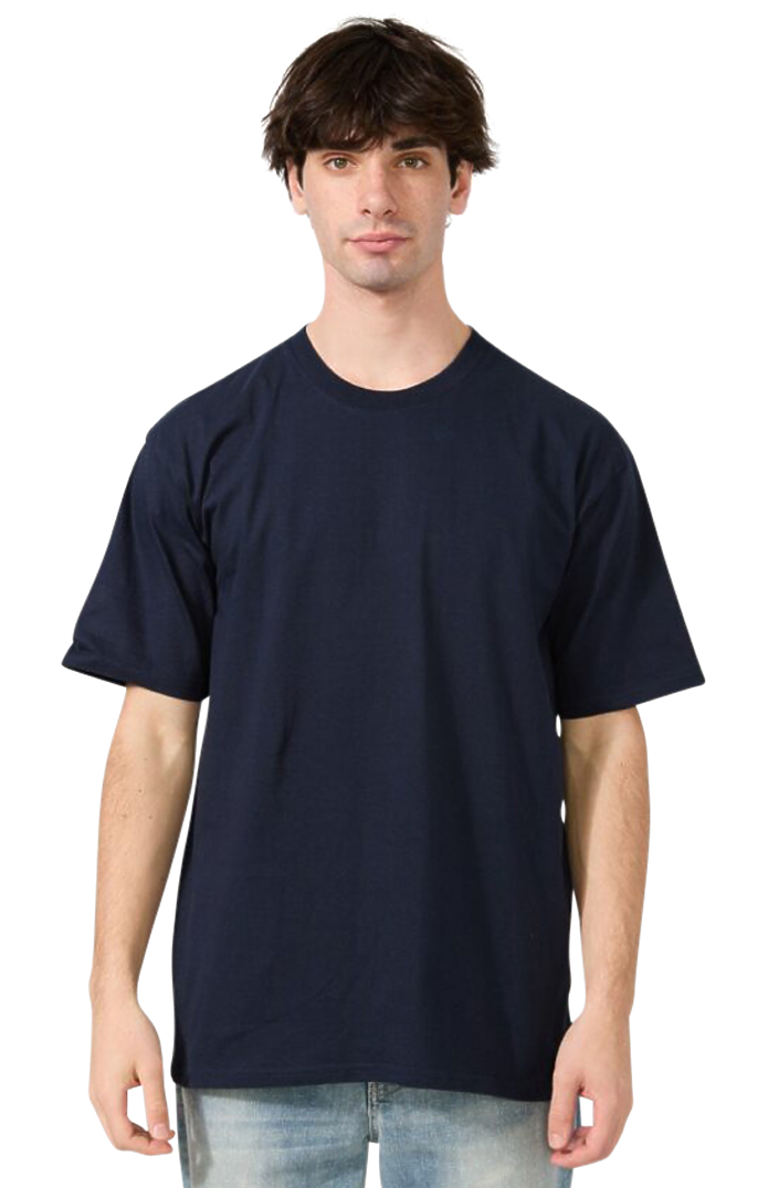 Royal Apparel 19051T Unisex Tubular Short Sleeve Heavy Tee - Navy