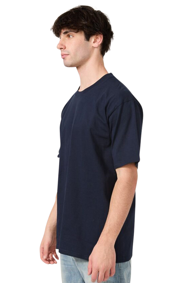 Royal Apparel 19051T Unisex Tubular Short Sleeve Heavy Tee - Navy