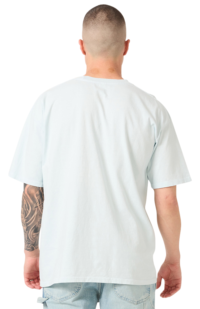 Royal Apparel 19551GD Unisex Garment Dyed S/S Heavy Tee - Soothing Blue