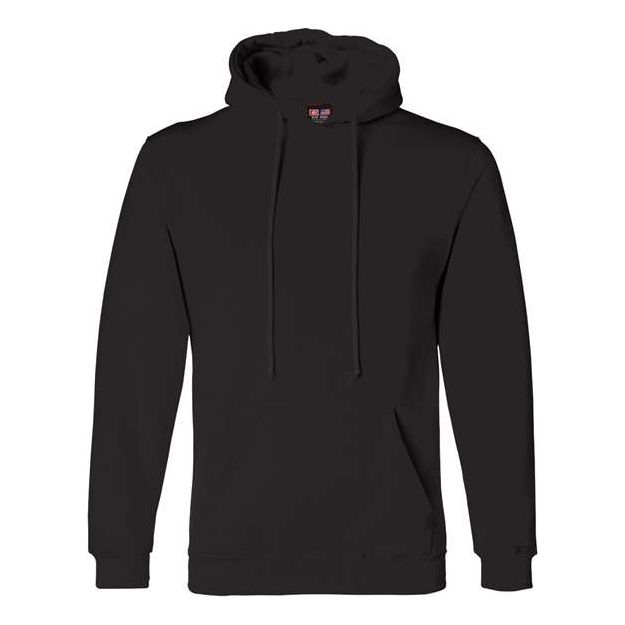 Bayside Unisex USA-Made Hooded Sweatshirt - Black - Bayside 960 Bayside Black S