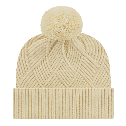 Cap America iK8554 Premium Diagonal Weave Knit Cap with Cuff