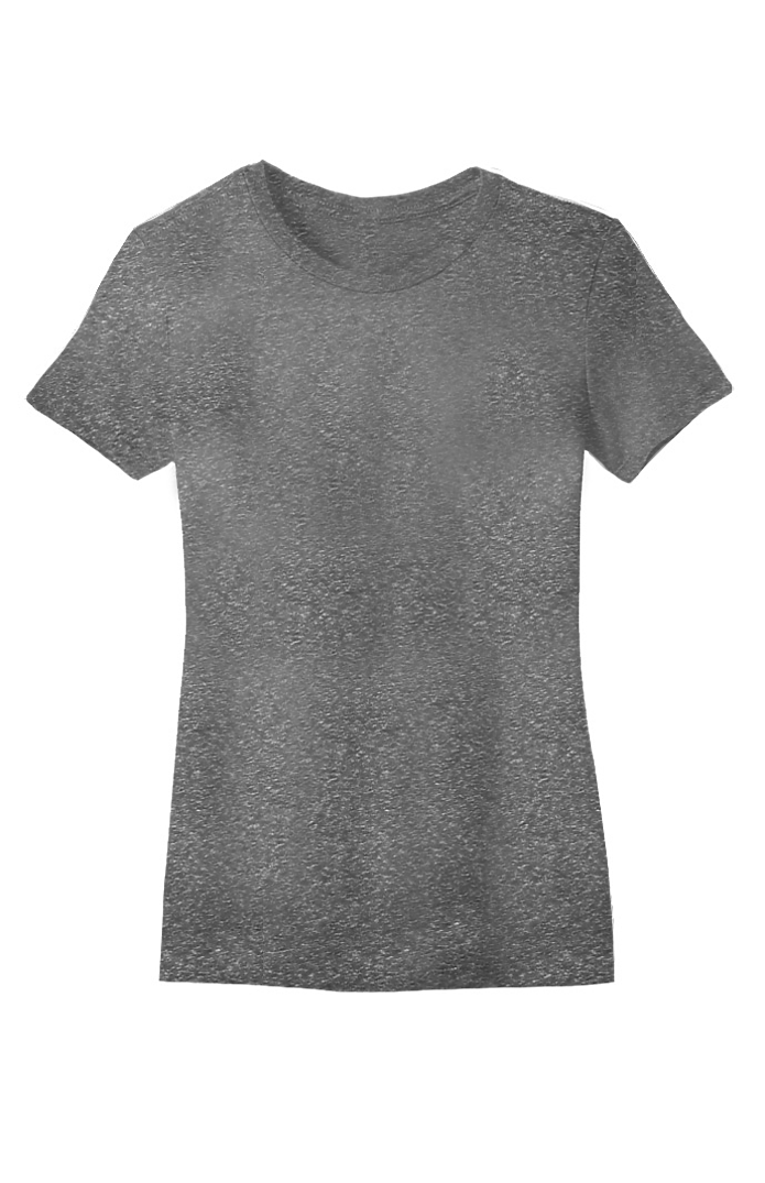 Royal Apparel 20001 Women's Triblend Short Sleeve Tee - Tri Vintage Grey