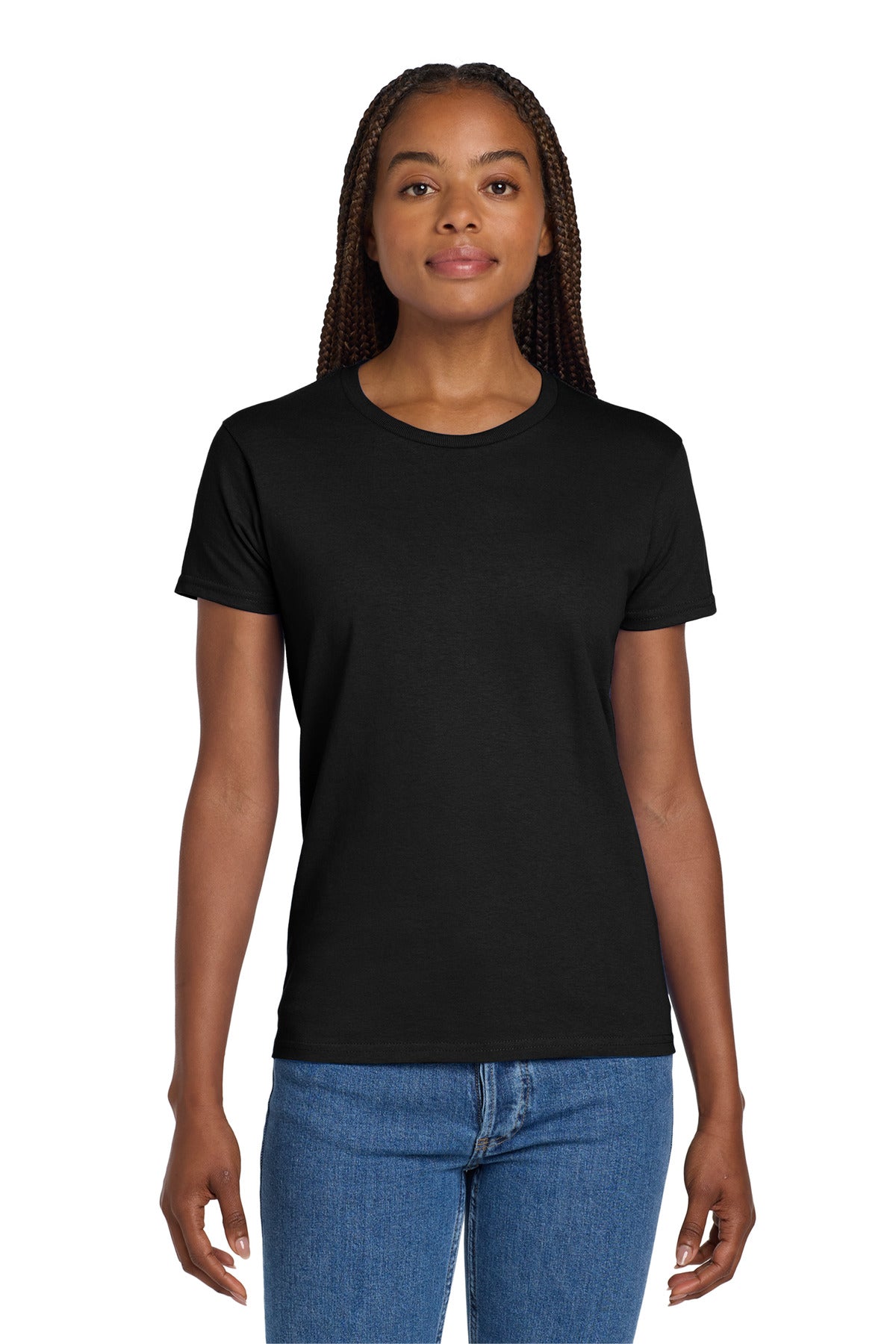 Gildan ® Women's Ultra Cotton ® 100% US Cotton T-Shirt. 2000L - Gildan 2000L