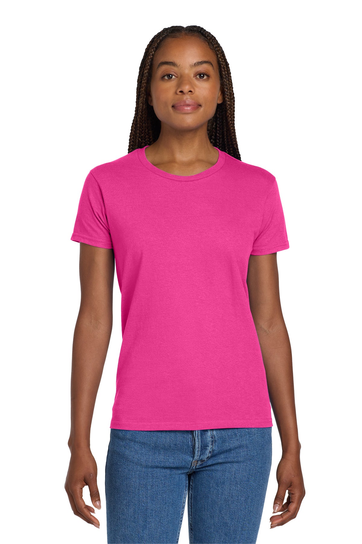 Gildan ® Women's Ultra Cotton ® 100% US Cotton T-Shirt. 2000L - Gildan 2000L