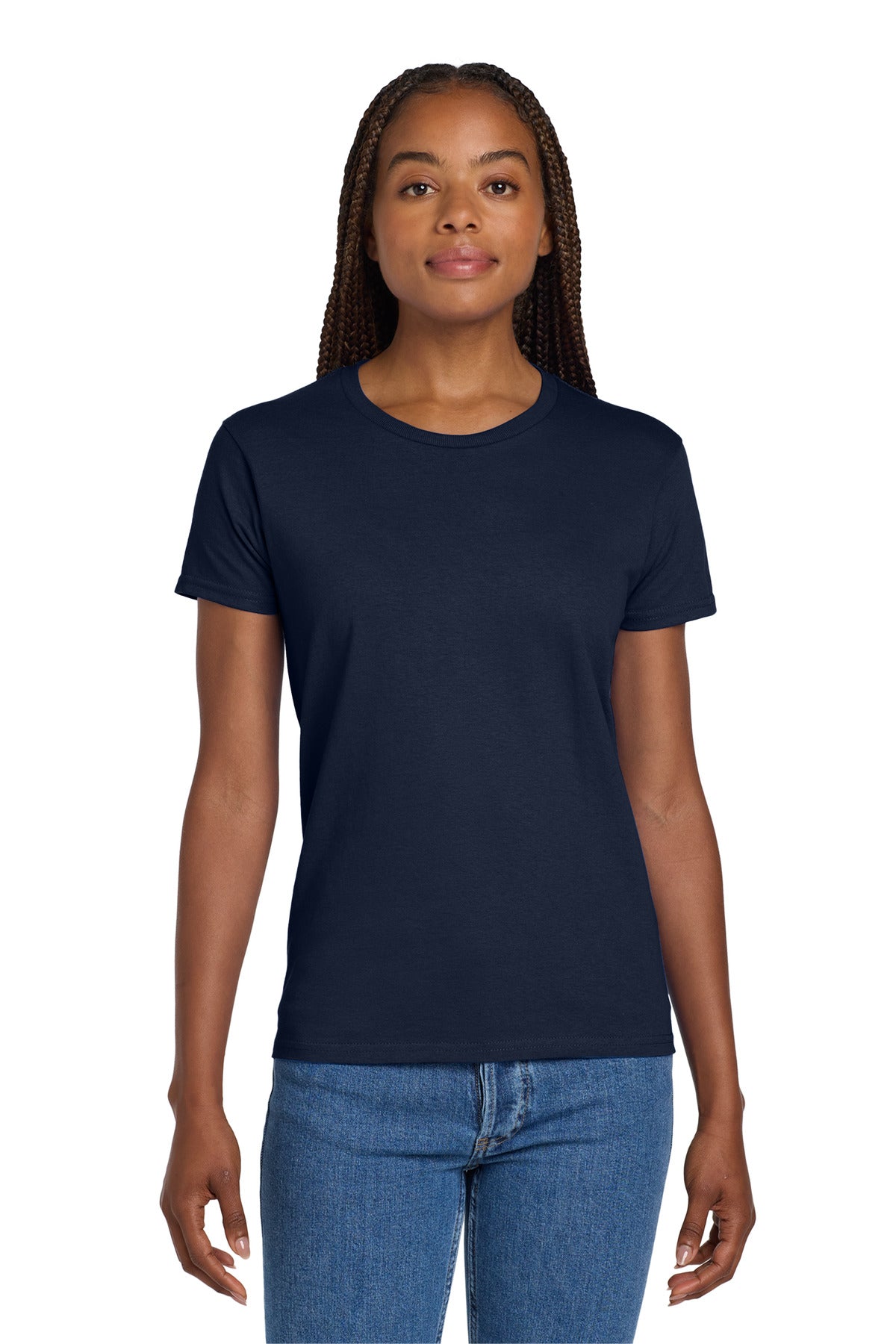 Gildan ® Women's Ultra Cotton ® 100% US Cotton T-Shirt. 2000L - Gildan 2000L