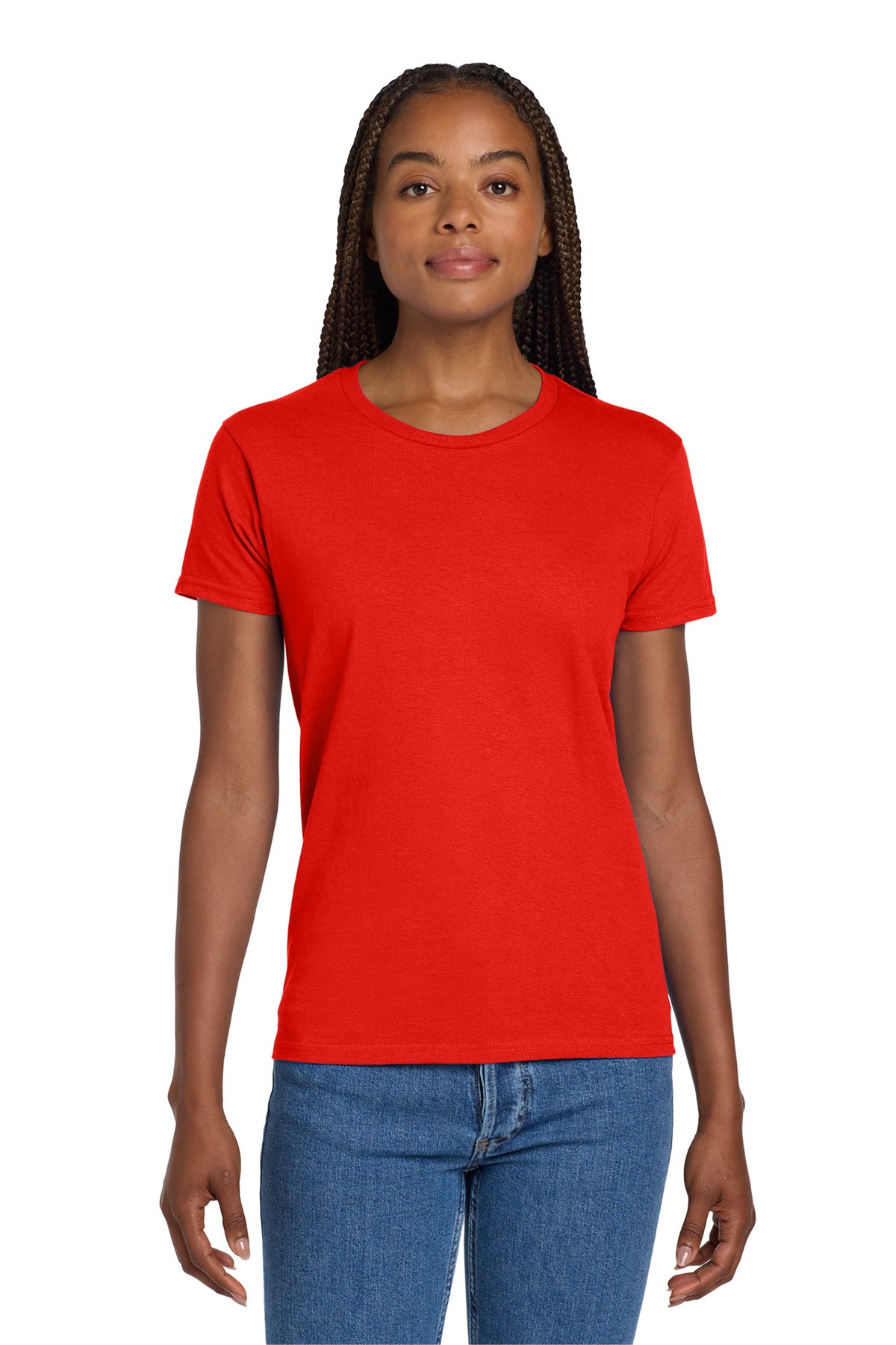 Gildan ® Women's Ultra Cotton ® 100% US Cotton T-Shirt. 2000L - Gildan 2000L