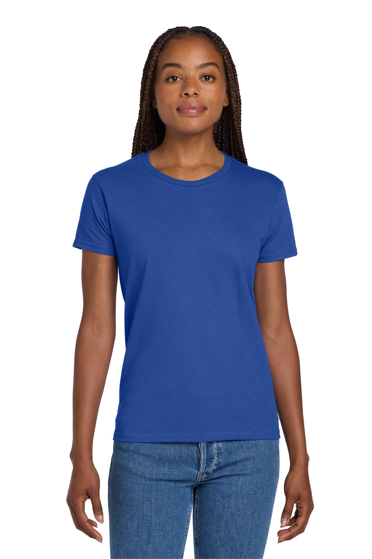 Gildan ® Women's Ultra Cotton ® 100% US Cotton T-Shirt. 2000L - Gildan 2000L