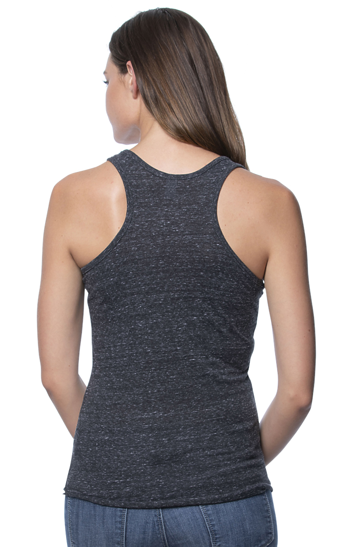 Royal Apparel 20010 Women's Triblend Tank Top - Tri Onyx