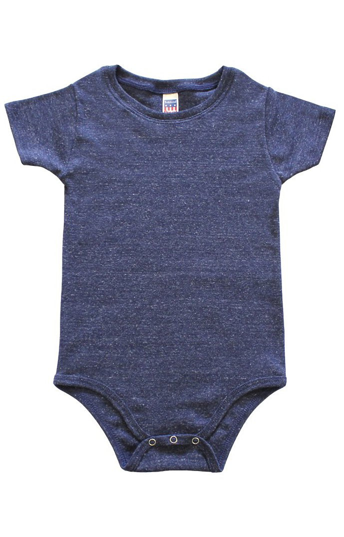 Royal Apparel 20039 Infant Triblend One Piece - Tri Denim Navy
