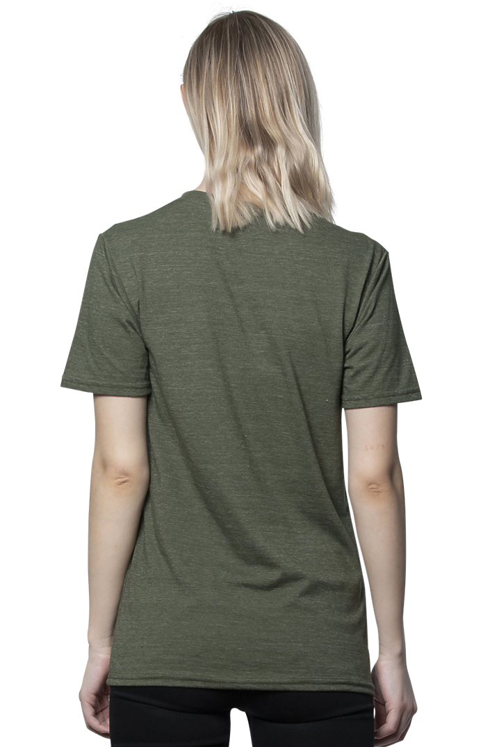 Royal Apparel 20051 Unisex Triblend Short Sleeve Tee - Tri Army