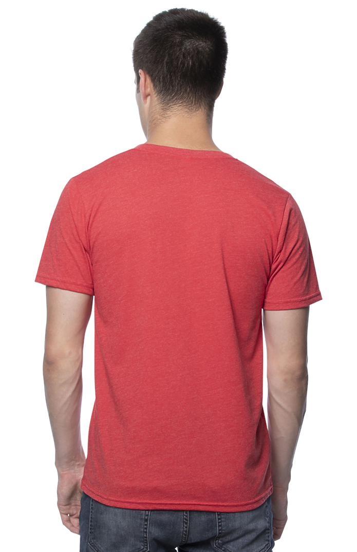 Royal Apparel 20051 Unisex Triblend Short Sleeve Tee - Tri Red