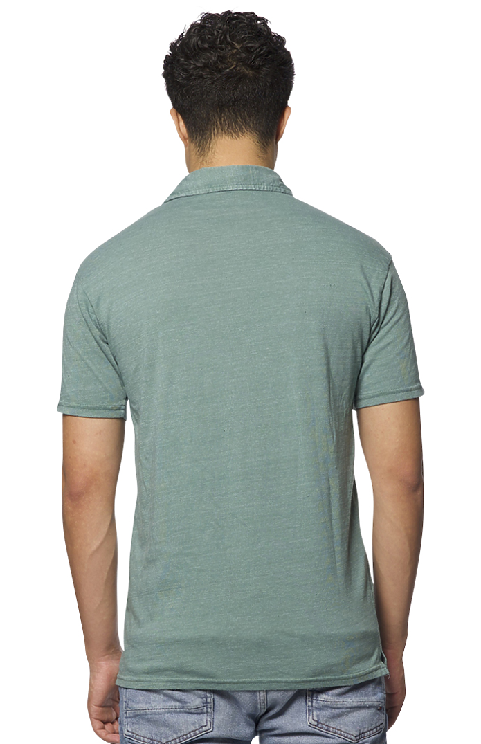 Royal Apparel 20057PD Unisex Triblend Pigment Dyed Polo - Fern