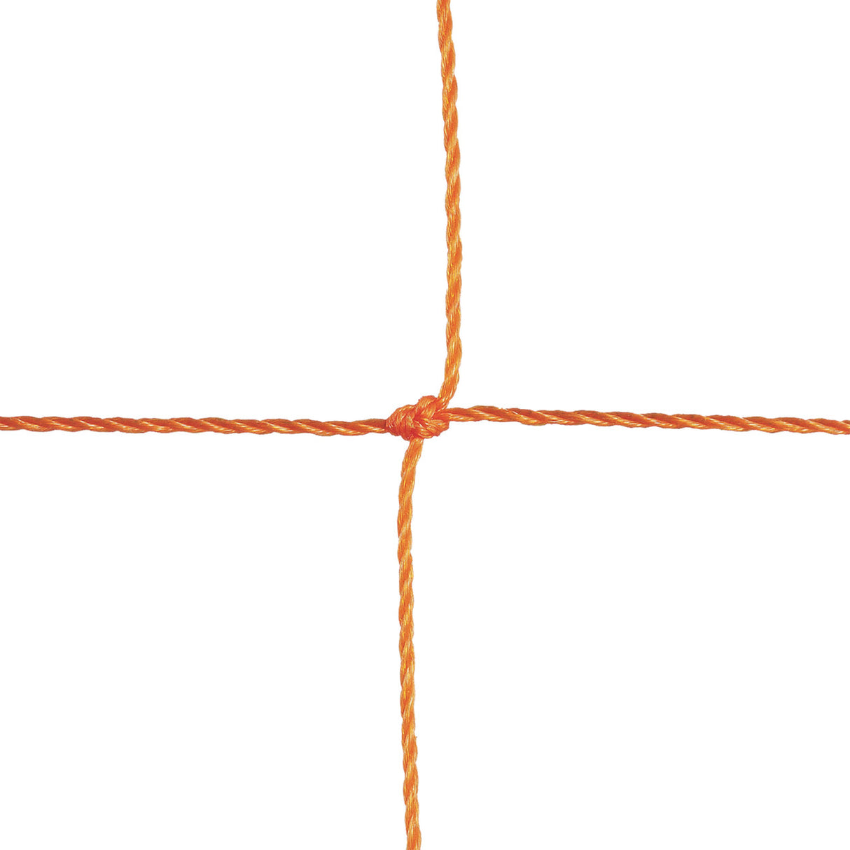 Champion Sports 2.0 MM OFFICIAL SIZE SOCCER NET, ORANGE