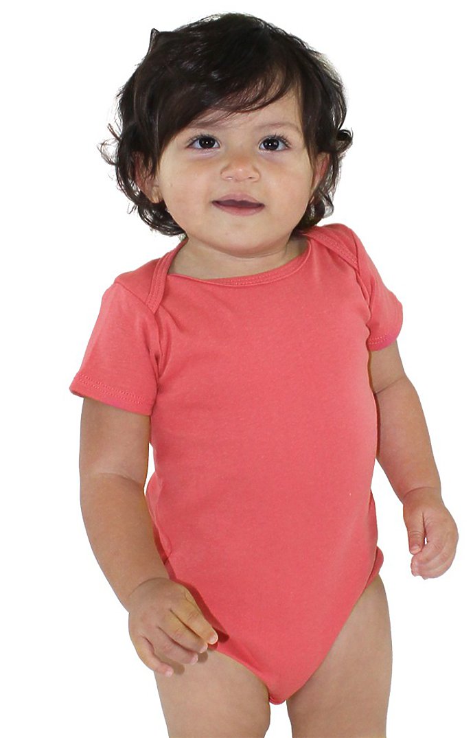 Royal Apparel 2032ORG Infant Organic One Piece - Coral
