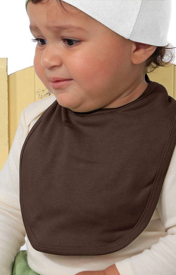 Royal Apparel 2035ORG Infant Organic Bib - Bark