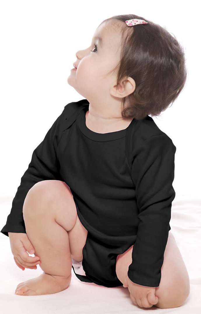 Royal Apparel 2037ORG Infant Organic Long Sleeve One Piece - Night