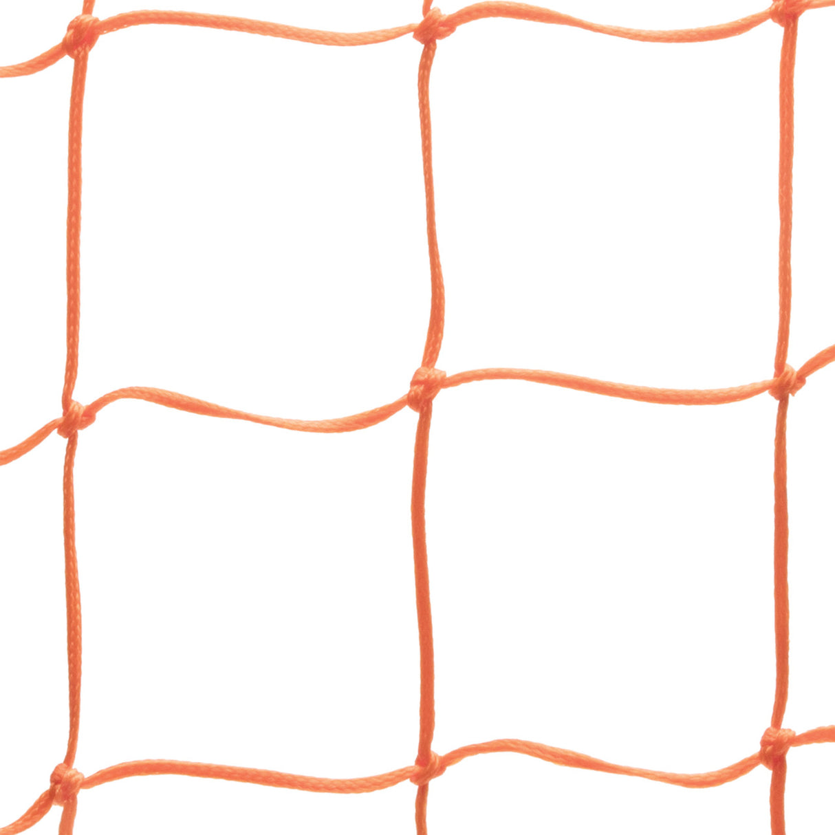 Champion Sports 6.0 MM OFFICIAL SIZE SOCCER NET, ORANGE