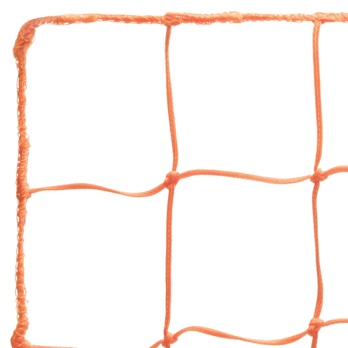 Champion Sports 6.0 MM OFFICIAL SIZE SOCCER NET, ORANGE