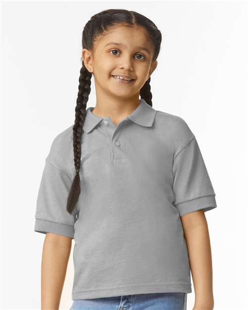 Gildan 8800B Youth DryBlend Jersey Polo