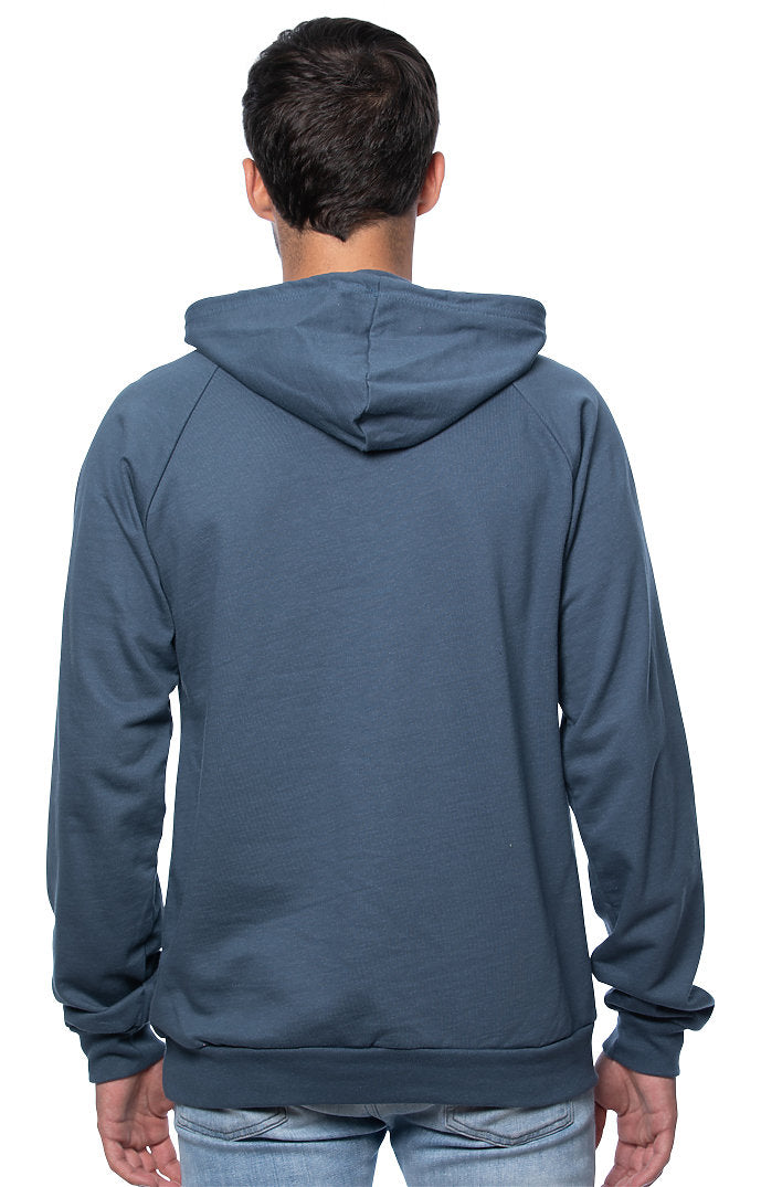 Royal Apparel 21052ORG Unisex Organic Cotton Pullover Hoodie - Pacific Blue
