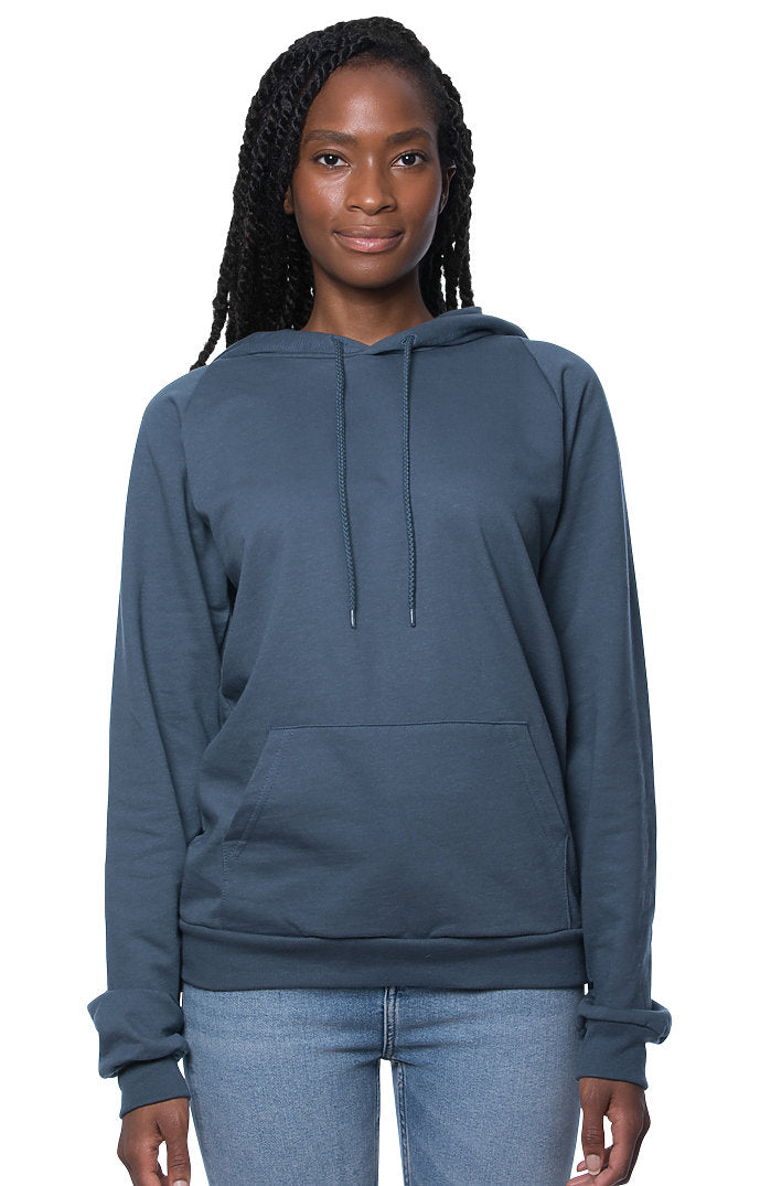 Royal Apparel 21052ORG Unisex Organic Cotton Pullover Hoodie - Pacific Blue