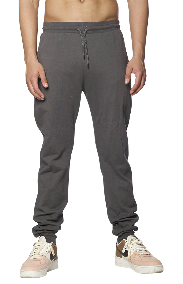 Royal Apparel 21057ORG Unisex Organic Fleece Jogger Pant - Slate