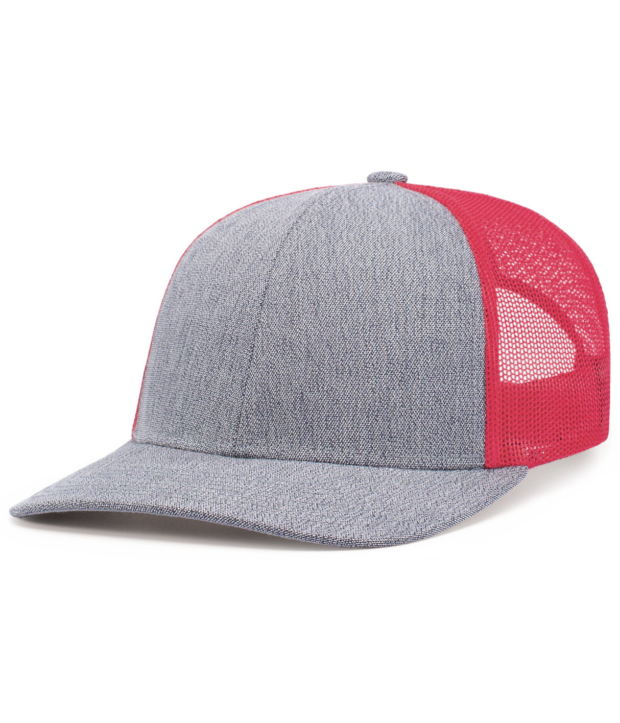 Pacific Headwear Melange Heather Low-Profile Trucker 210C