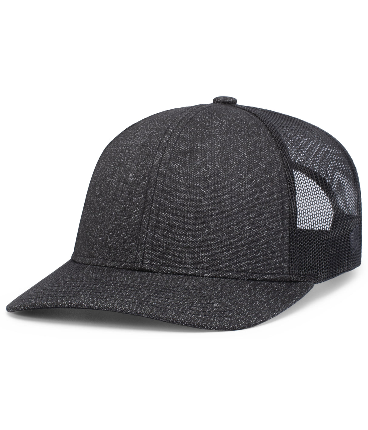 Pacific Headwear Melange Heather Low-Profile Trucker 210C