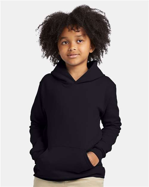 Hanes P473 Youth EcoSmart Hooded Sweatshirt