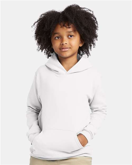 Hanes P473 Youth EcoSmart Hooded Sweatshirt
