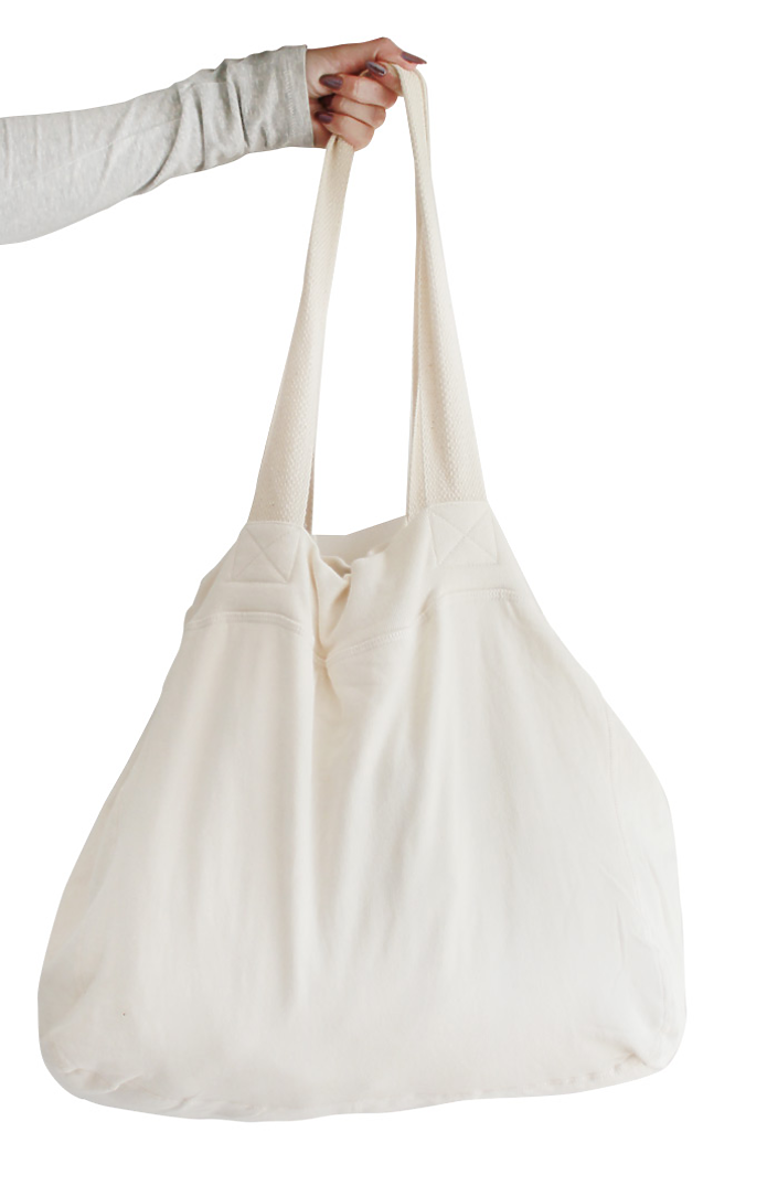 Royal Apparel 21199ORG Organic Fleece Beach Bag - Natural