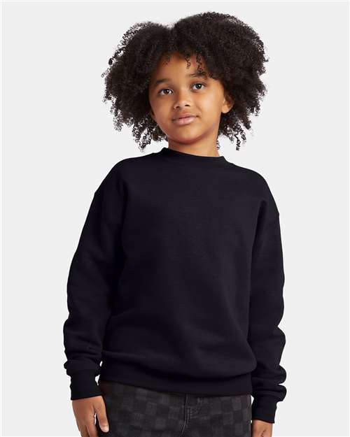Hanes P360 Youth EcoSmart Crewneck Sweatshirt