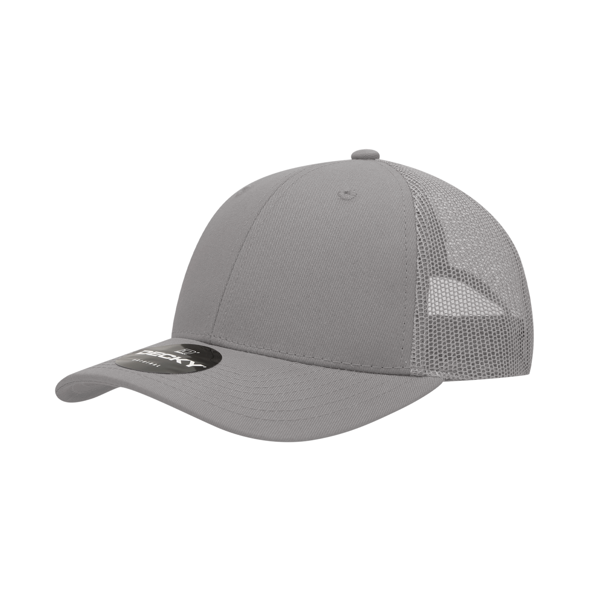 Decky 6 Panel Low Profile Structured Cotton Trucker | Decky 214
