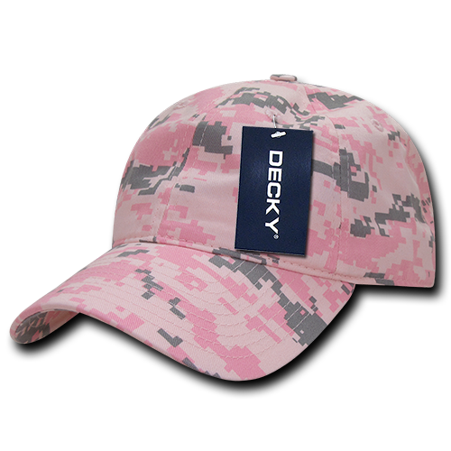 Decky 6 Panel Low Profile Relaxed Camo Dad Hat | Decky 216