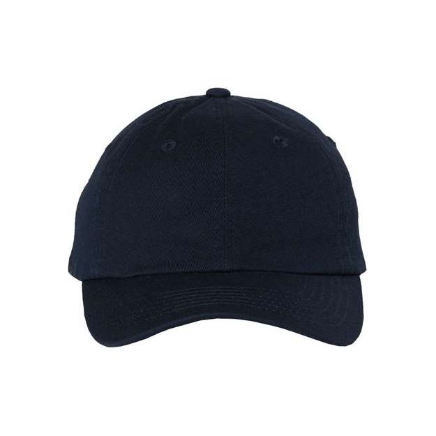 Valucap Youth Small Fit Bio-Washed Dad Hat - Valucap VC300Y Valucap Navy Adjustable