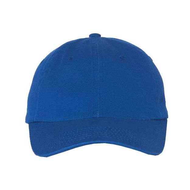 Valucap Youth Small Fit Bio-Washed Dad Hat - Valucap VC300Y Valucap Royal Adjustable