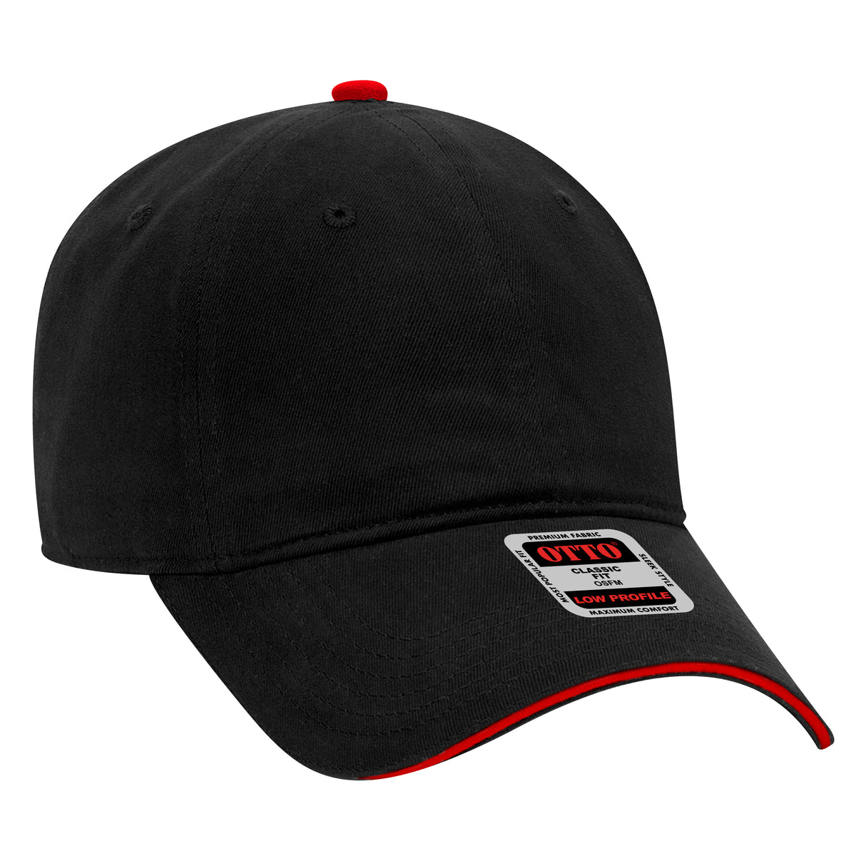 OTTO CAP® 6 Panel Low Profile Baseball Cap OTTO 22-688