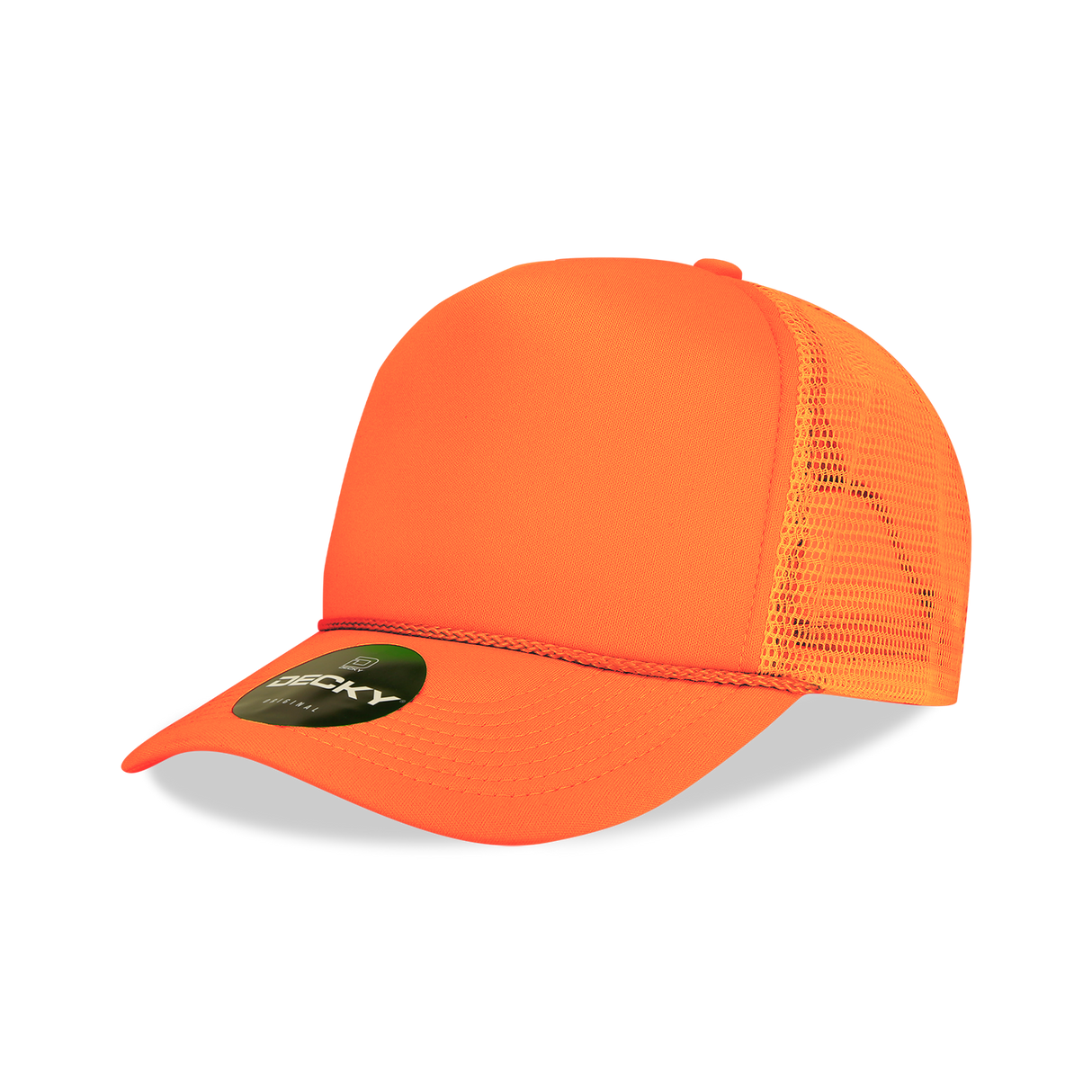 Decky 5 Panel Mid Profile Structured Foam Trucker | Decky 221