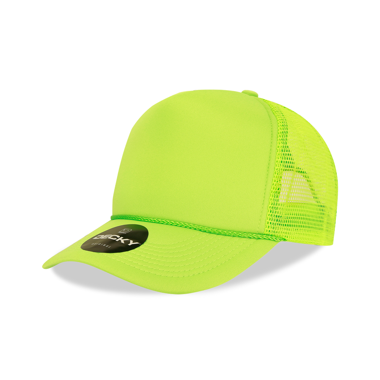 Decky 5 Panel Mid Profile Structured Foam Trucker | Decky 221