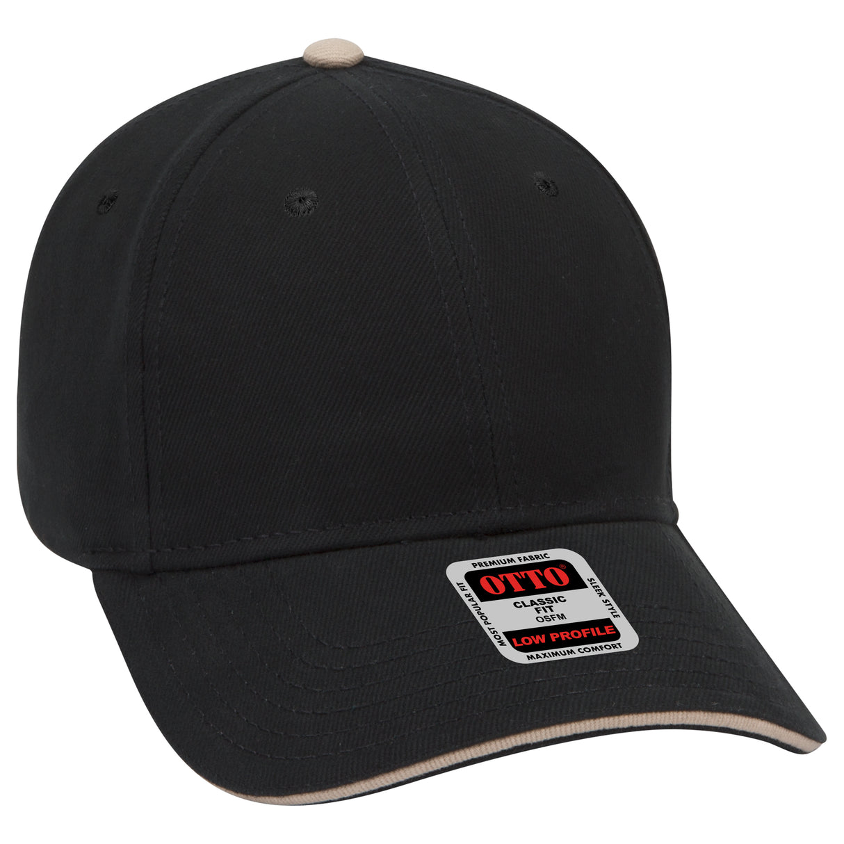 OTTO CAP® 6 Panel Low Profile Baseball Cap OTTO 23-255